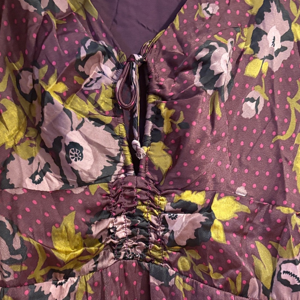 NWT Free People Morning Light Floral Fit & Flare Mini Dress‎ - Picture 2 of 9